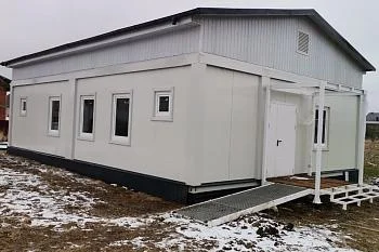 В Малом Луговом завершен монтаж фельдшерско-акушерского пункта В Малом Луговом завершен монтаж фельдшерско-акушерского пункта